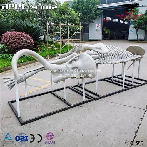 探秘远古巨兽 猛犸象骨骼化石与玻璃钢仿真美陈教学展品的融合之道